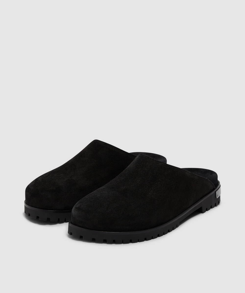 サンダル OFF-WHITE MEN'S SLIPPERS AND CLOGS BLACK SUEDE s-l400.jpg