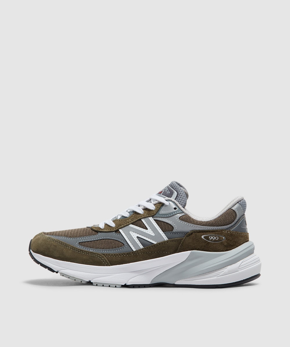 New Balance Made In Usa 990v6 Sneakers In Olive