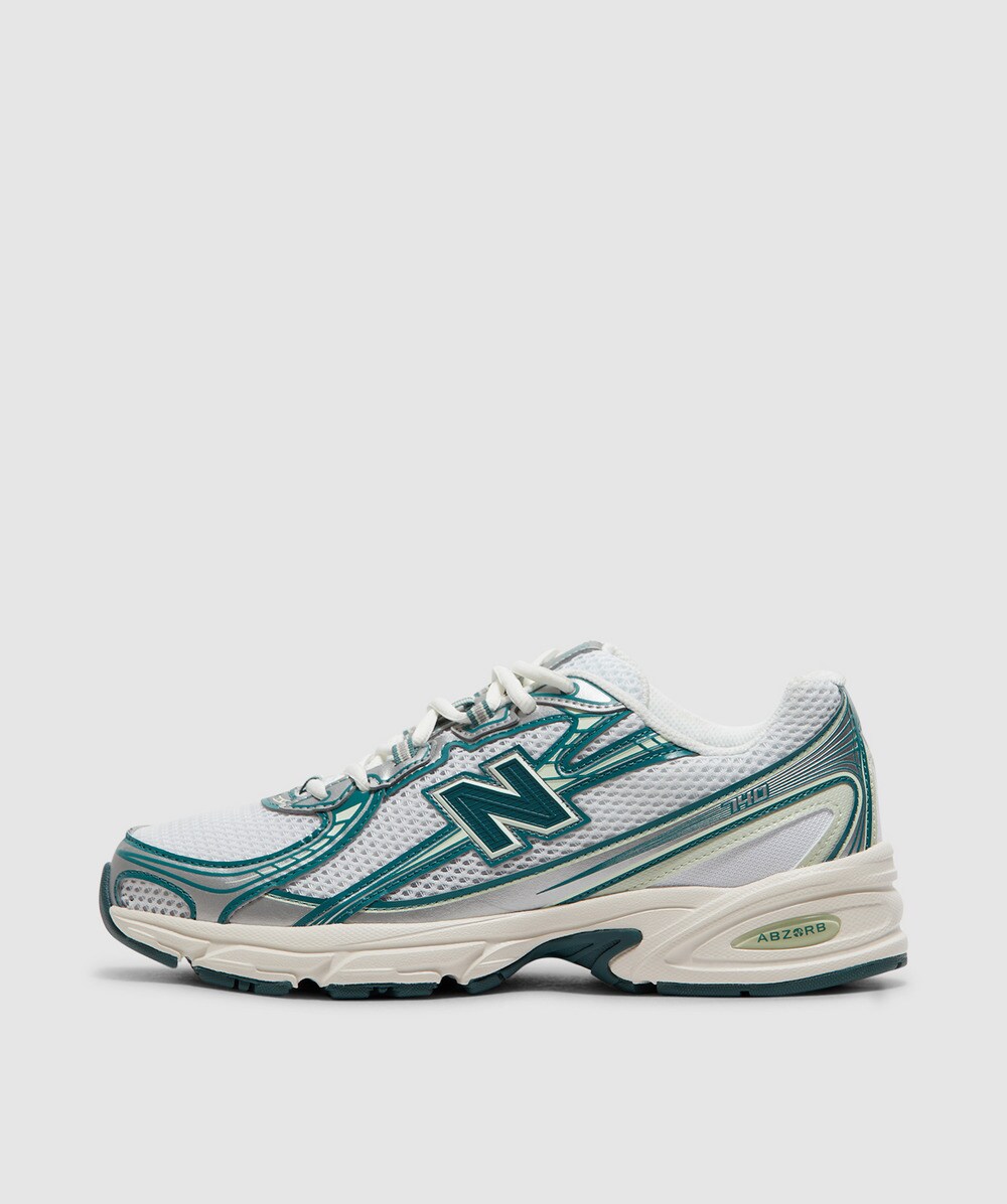 New Balance 740 Sneakers In White/green