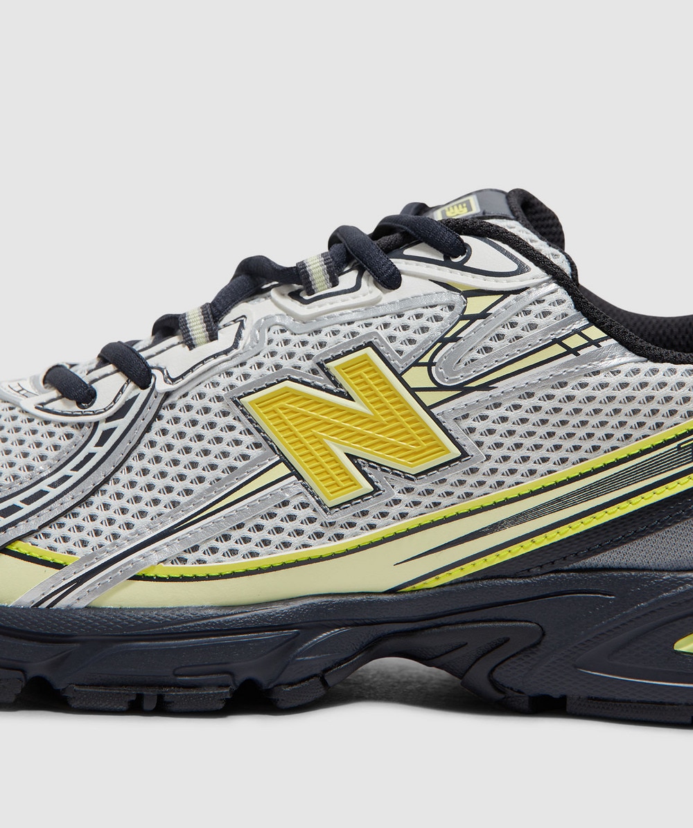 ★New Balance★U740★ホワイト/イエロー★ New Balance 740 sneaker | WHITE/BLACK/YELLOW | SEVENSTORE