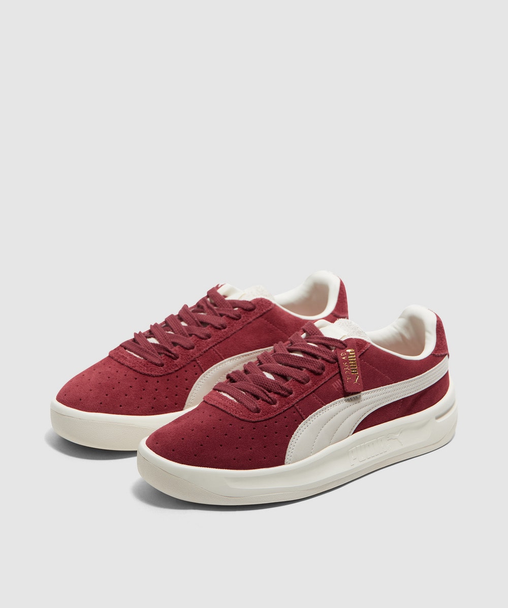 国内配送 PUMA GV SPECIAL SUEDE INTENSE RED/FROSTED IVORY Puma GV Special Suede (Intense Red-Frosted Ivory) – Rock