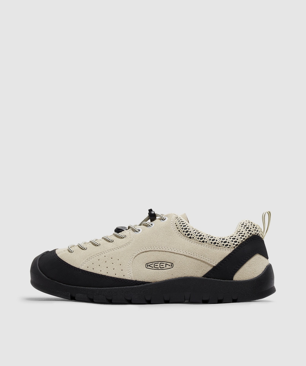 Keen Multicolor Suede And Fabric Jasper Rocks Sneakers In Birch/black