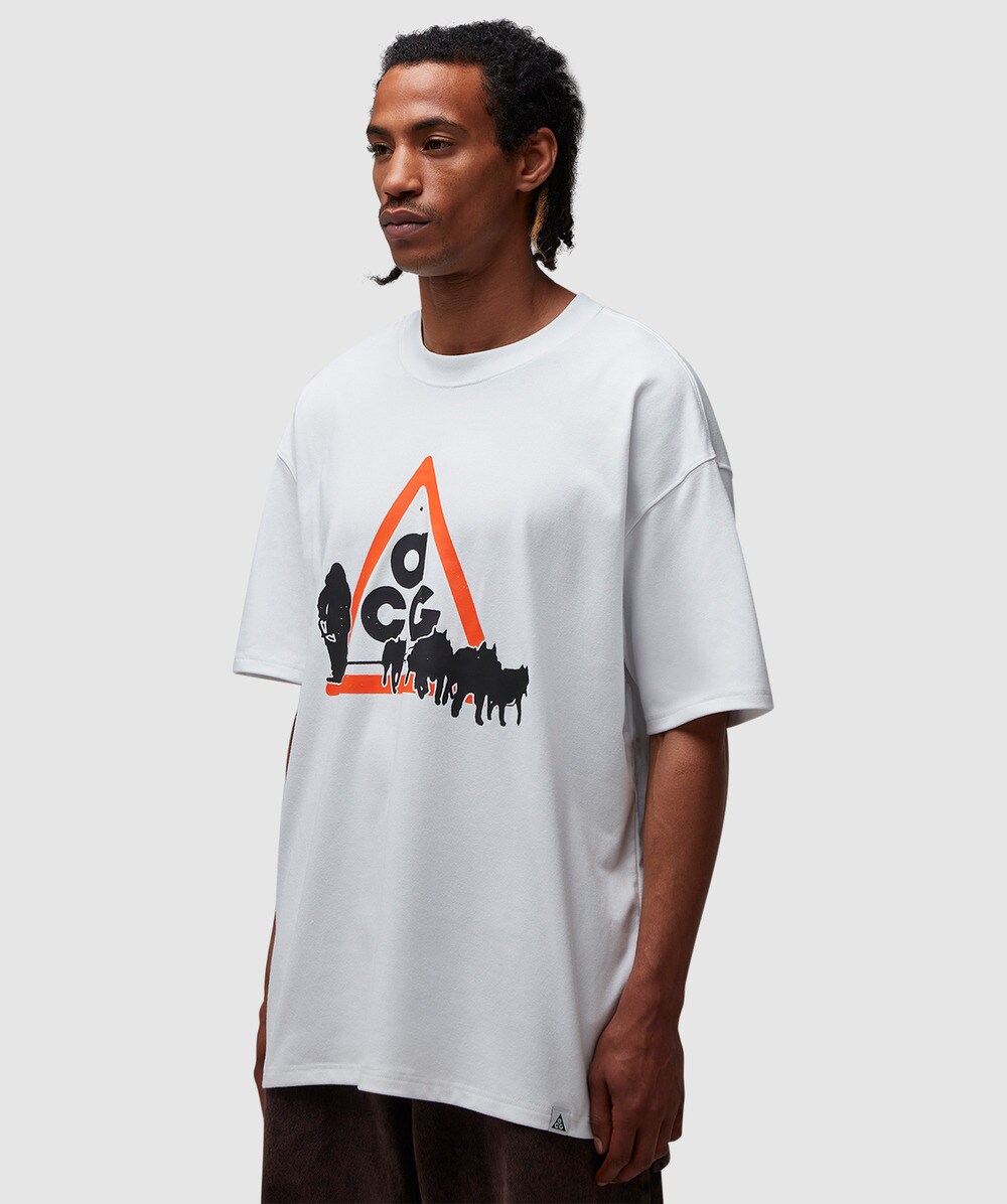 関税/送料込★ Nike NRG ACG T-Shirt Summit White - Asia NIKE AS M NRG ACG SS TEE GCEL SUMMIT WHITE（ナイキ ACG S/S T