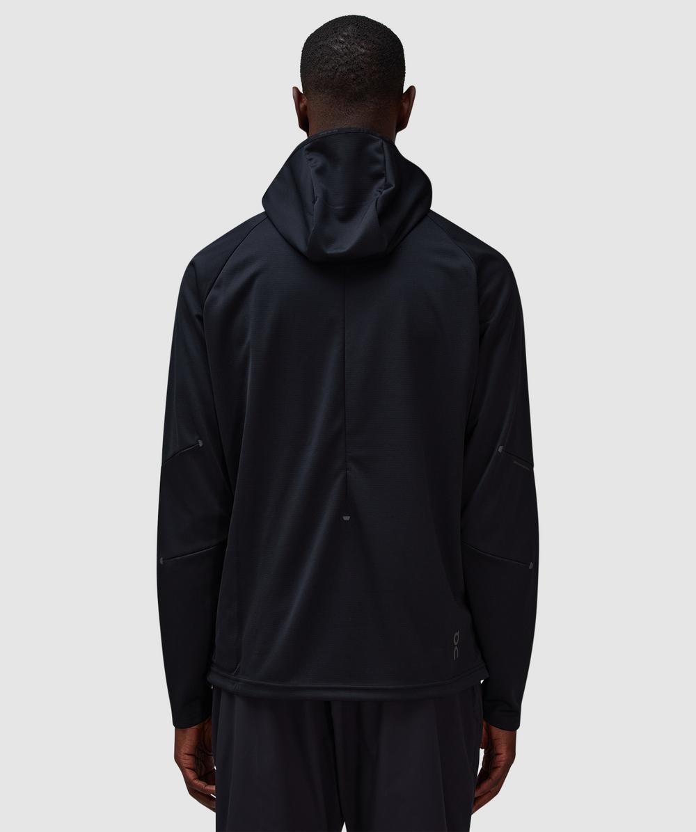 On Climate zip hoodie | BLACK | SEVENSTORE