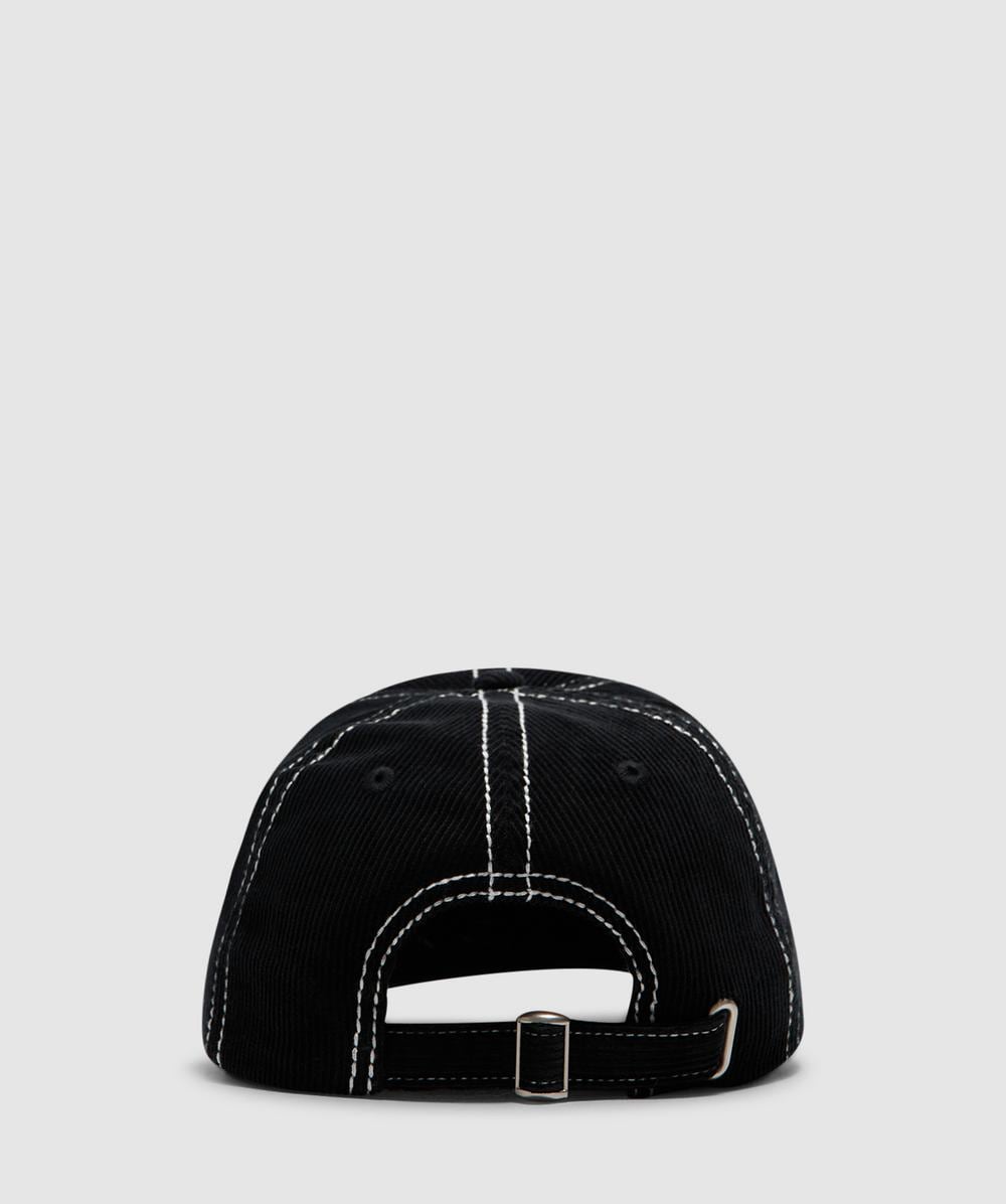 ★24AW 最新作★STUSSY LOW PROFILE SS-LINK STITCHED STRAPBACK Stussy Low Profile SS-Link Stitched Strapback Cream Men's