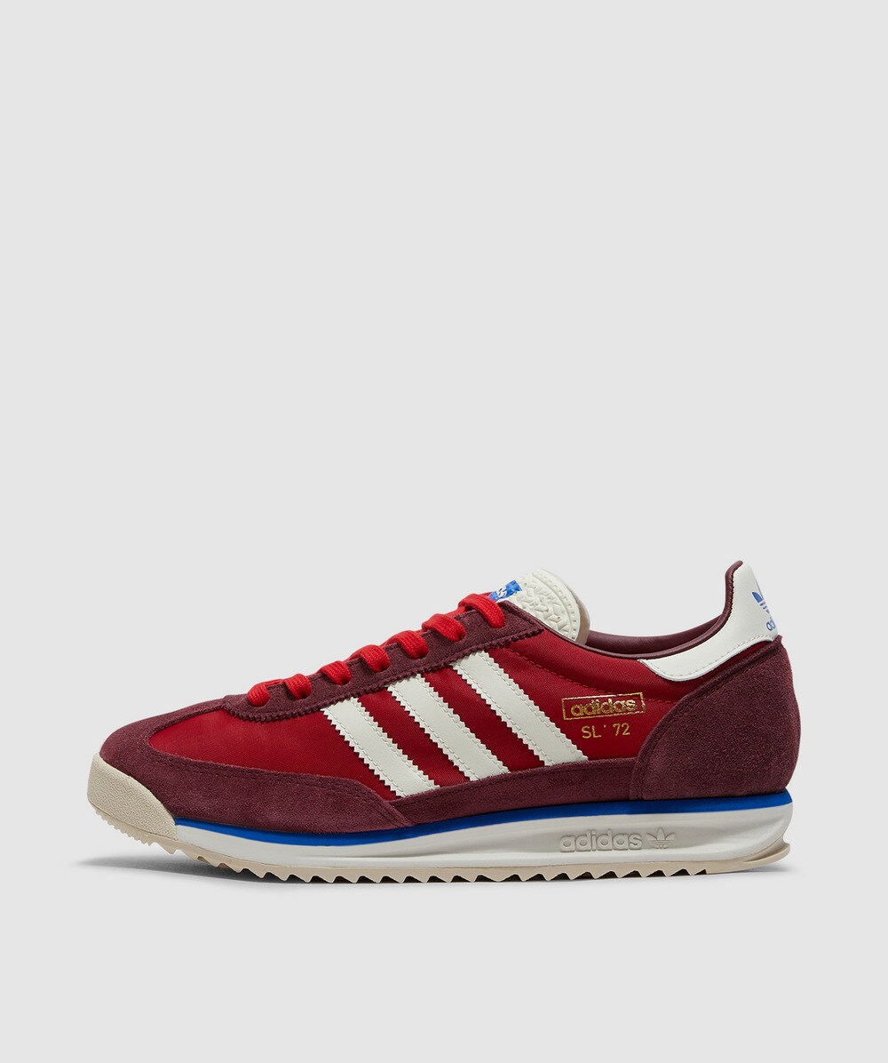 Adidas Originals Adidas Gender Inclusive Sl 72 Rs Sneaker In Shadow Red/off White/blue
