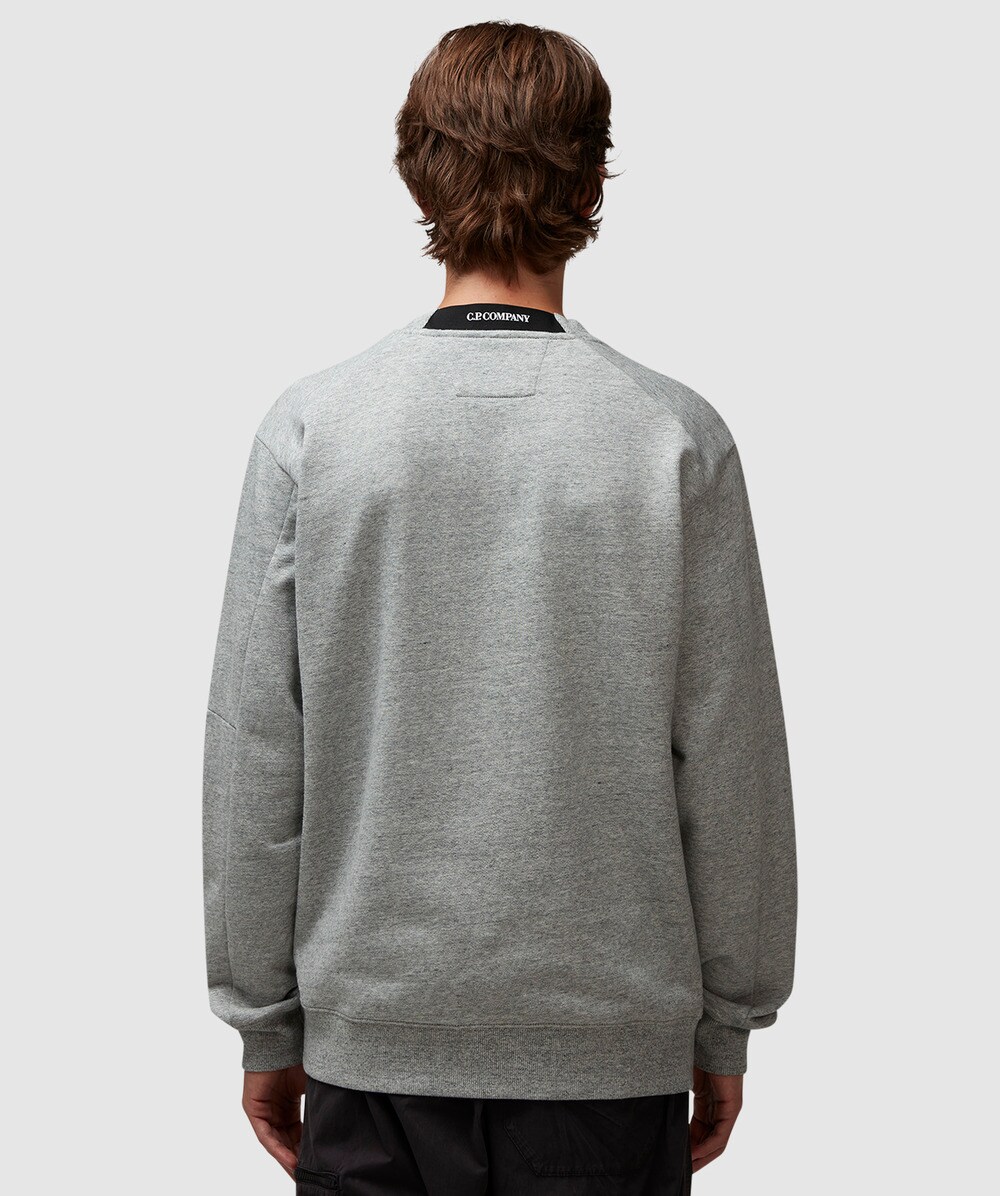 Cp company grey lens sweatshirt outlet