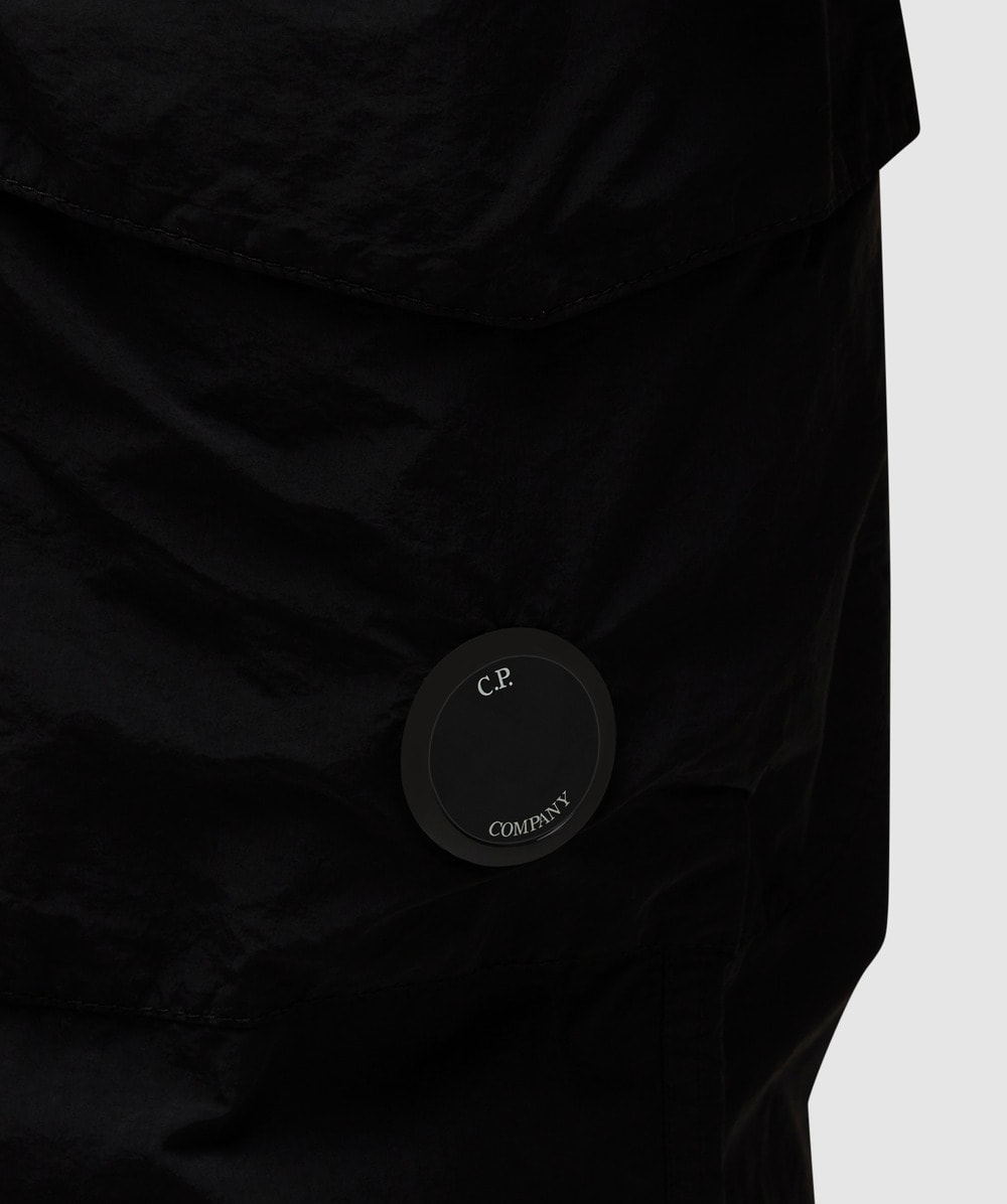 C.P. Company Flatt nylon loose utility pant | BLACK | SEVENSTORE C.P. Company Flatt nylon loose utility pant | BLACK | SEVENSTORE