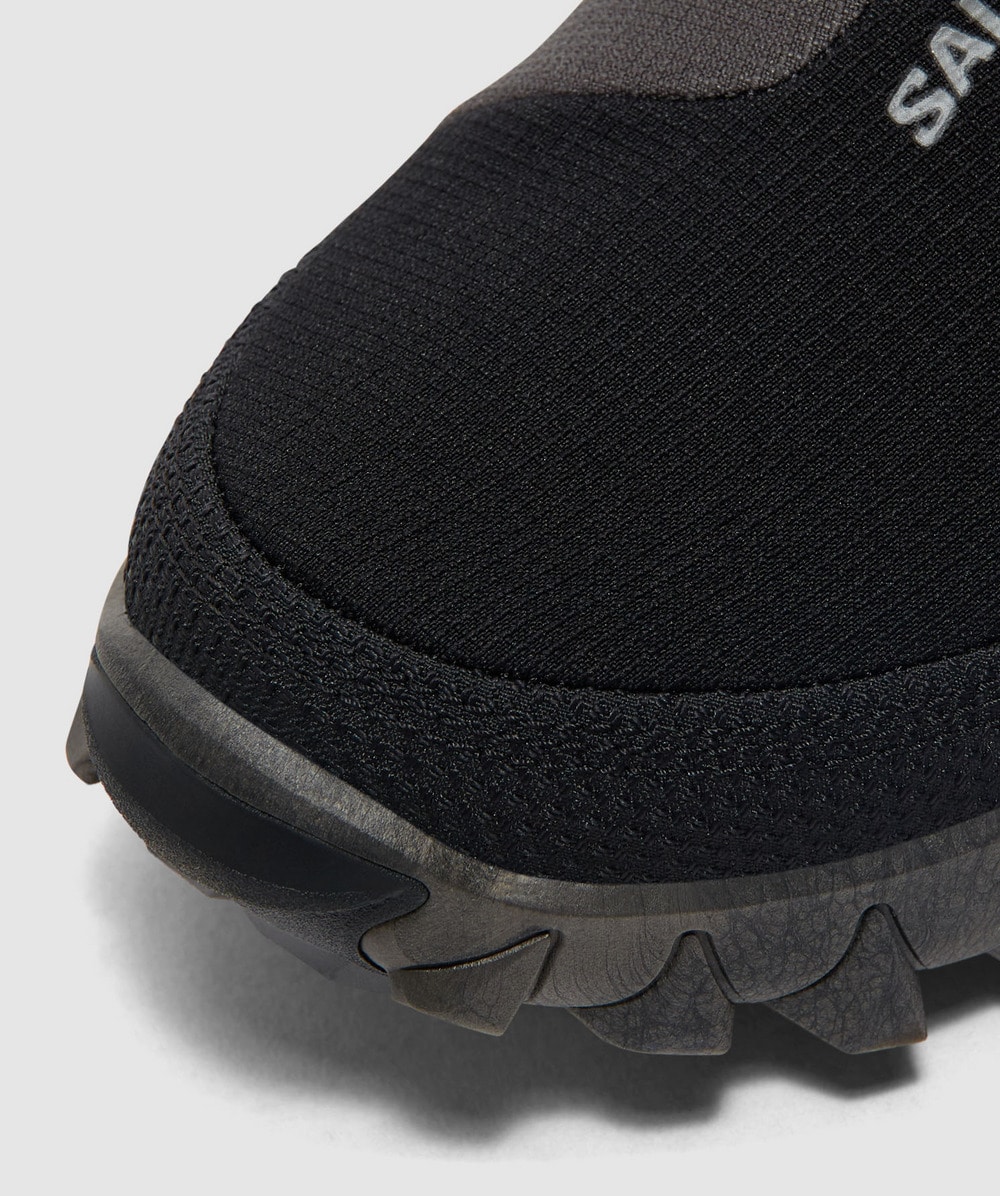 スニーカー SALOMON S/LAB SNOWCLOG MULE SNEAKERS IN TECHNICAL FABRIC Salomon S LAB Snowclog mule | BLACK/BLACK/ASPHALT | SEVENSTORE