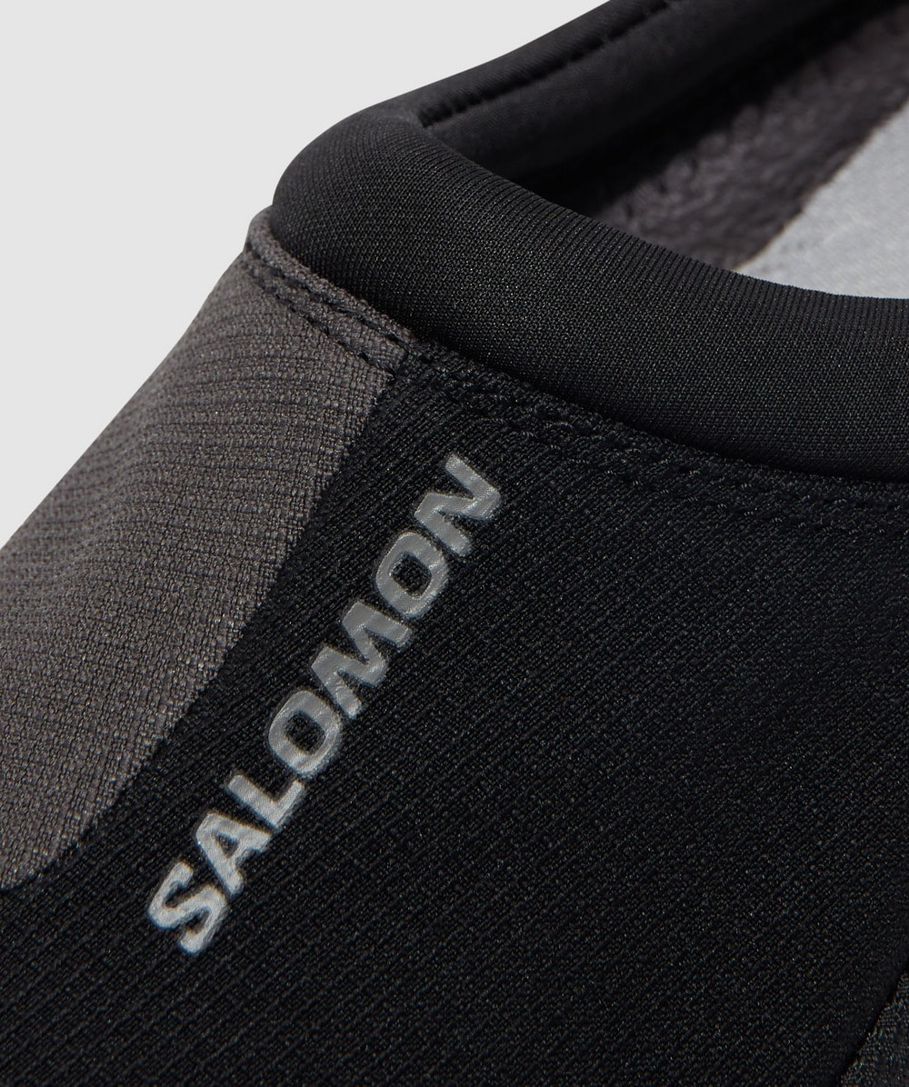 Salomon S LAB Snowclog mule | BLACK/BLACK/ASPHALT | SEVENSTORE