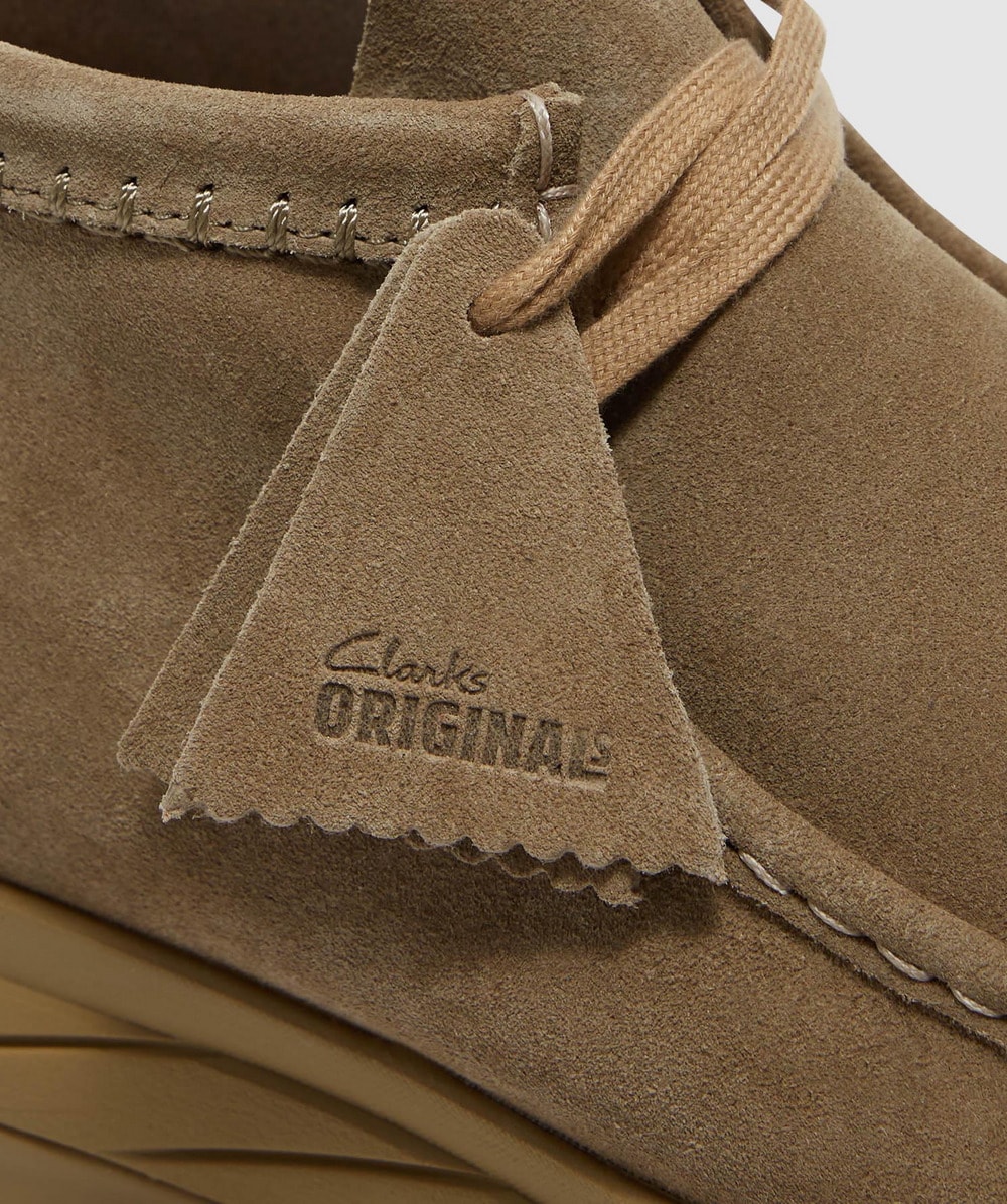Clarks Originals Wallabee eden boot | DARK BROWN SUEDE