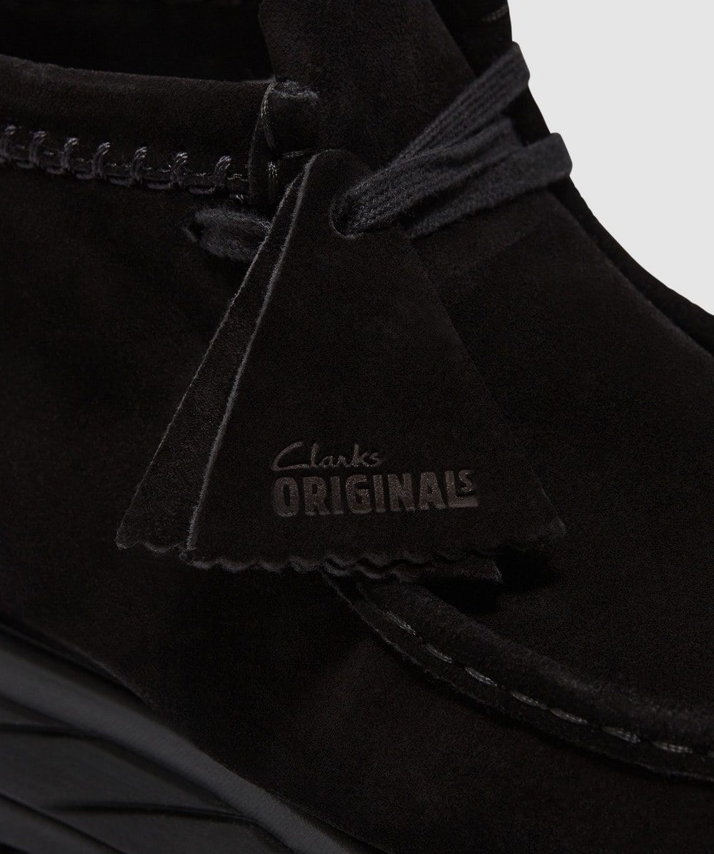 Clarks Originals Wallabee eden boot | BLACK/BLK SUEDE | SEVENSTORE