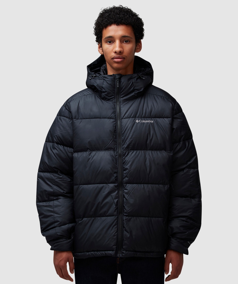 Columbia Pike Lake Ii Hooded Jacket (Black - S) - Size S, Male