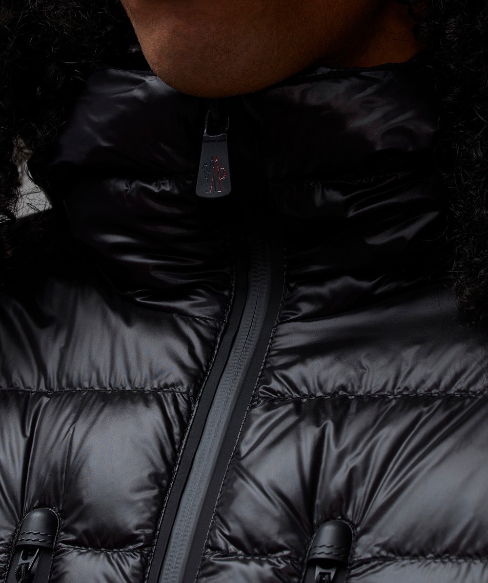 MONCLER☆GRENOBLE ダウンMIX ZIP ジャケット S BLACK MONCLER GRENOBLE - Down jacket in material mix for men – NEW
