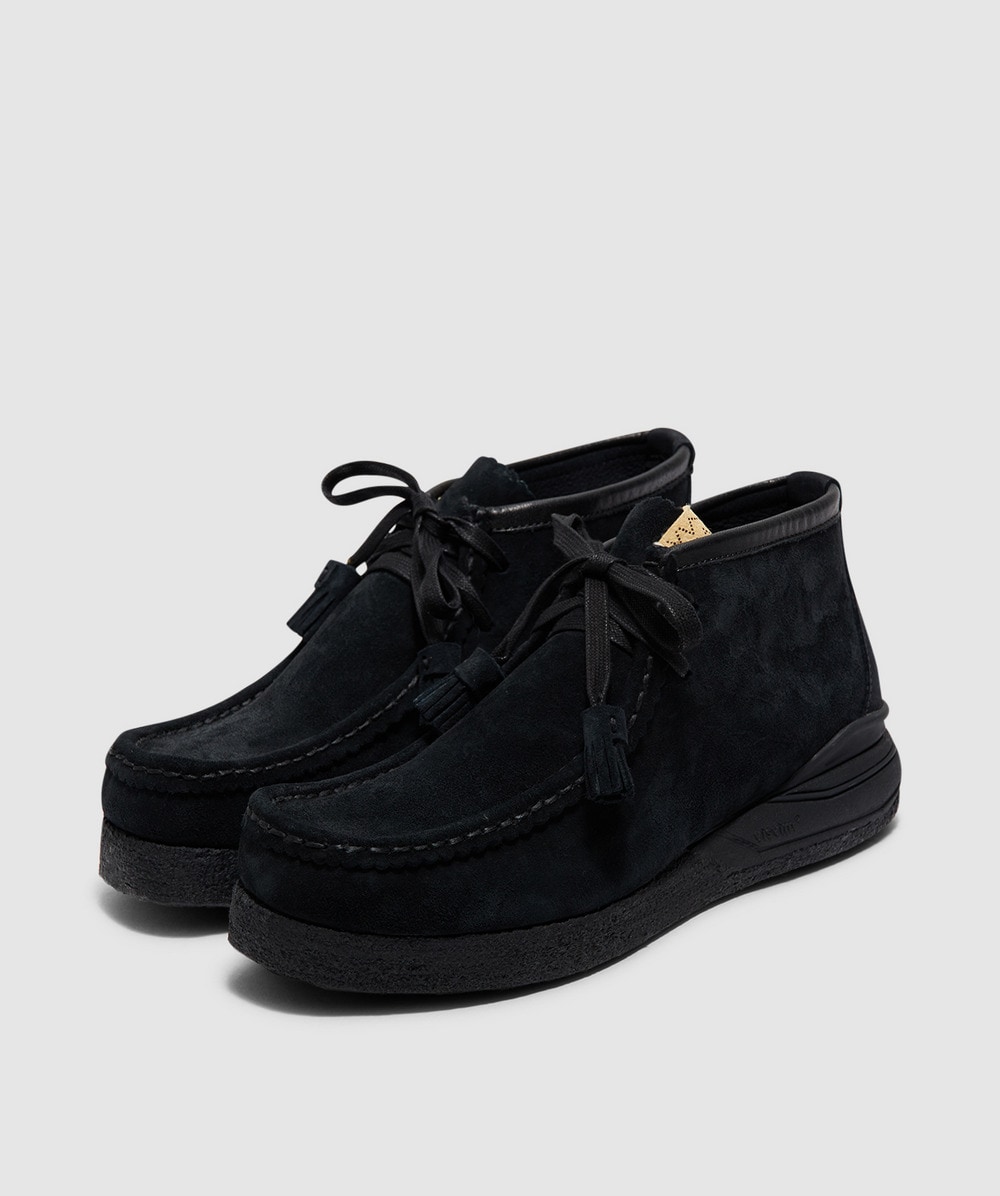 Visvim Beuys trekker-folk boot | BLACK | SEVENSTORE