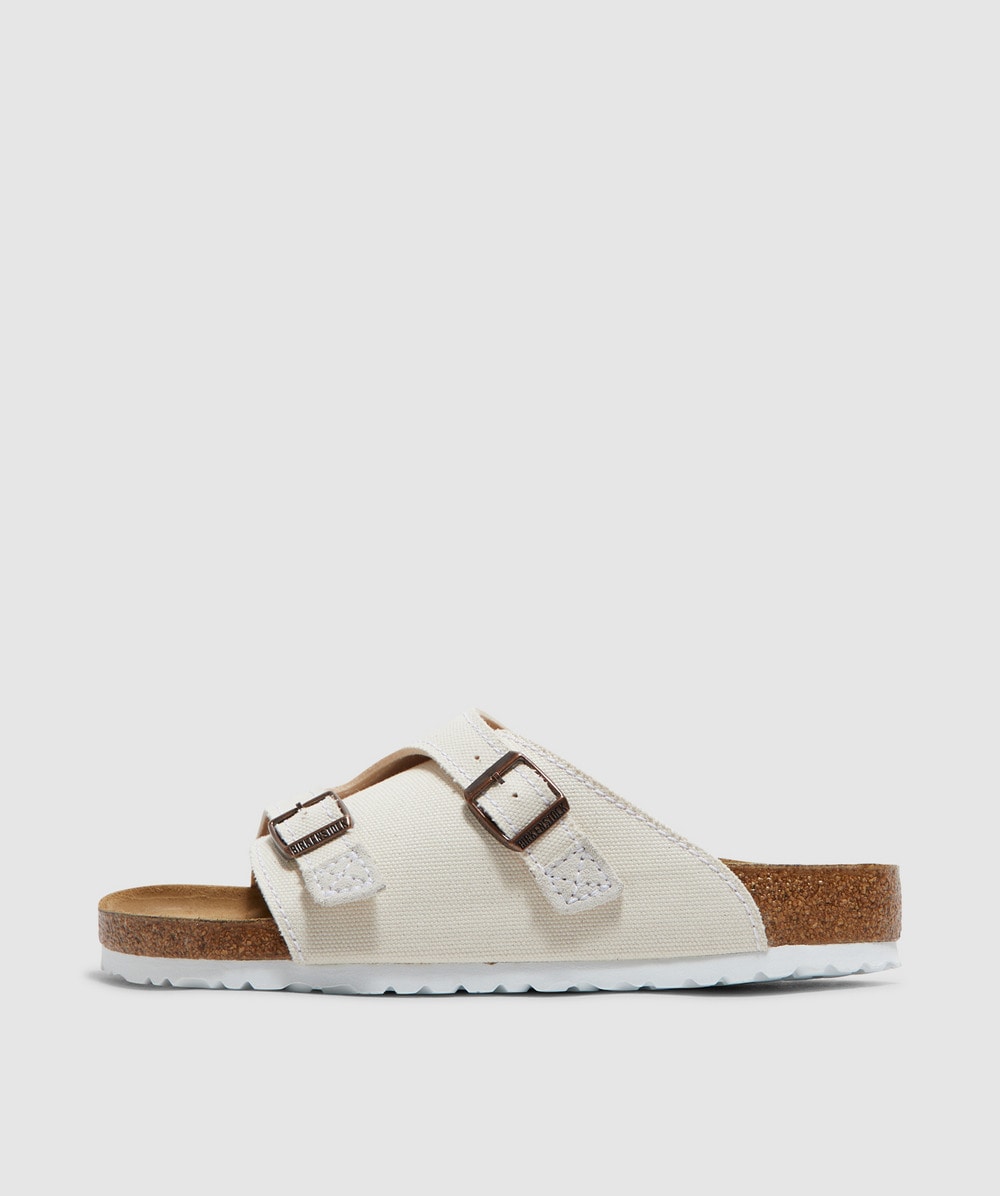 Birkenstock Zurich Canvas Sandal (Eggshell - 40) - Size 40, Unisex