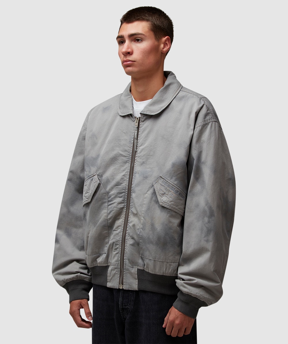 希少　acne studios bomber jacket Acne Studios - Bomber jacket logogram - Black