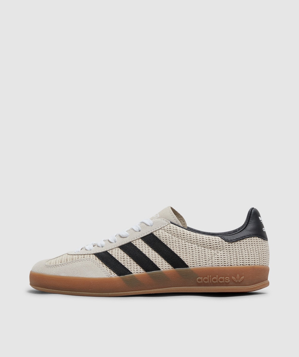 Adidas Originals Adidas Gazelle Indoor Sneaker In Alumina/core Black/gum 3