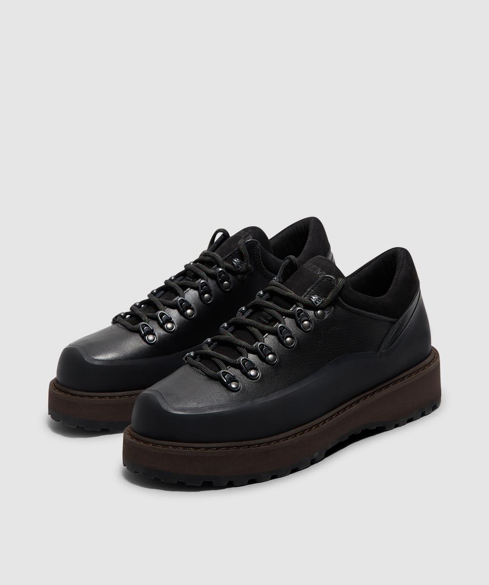 Diemme Cornaro gomma boot | BLACK FULLGRAIN | SEVENSTORE