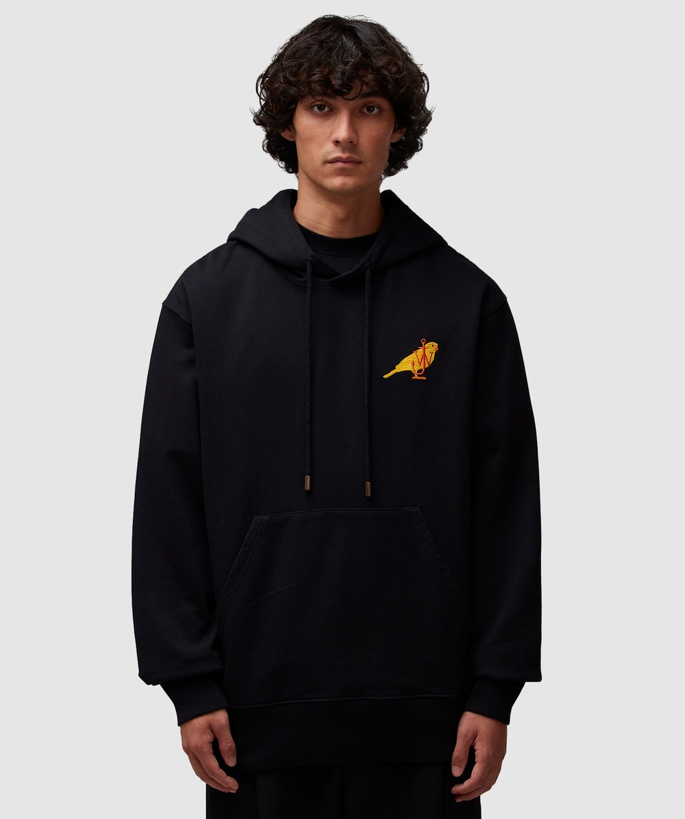 JW Anderson Canary Hoodie (Black - Xl) - Size XL, Male
