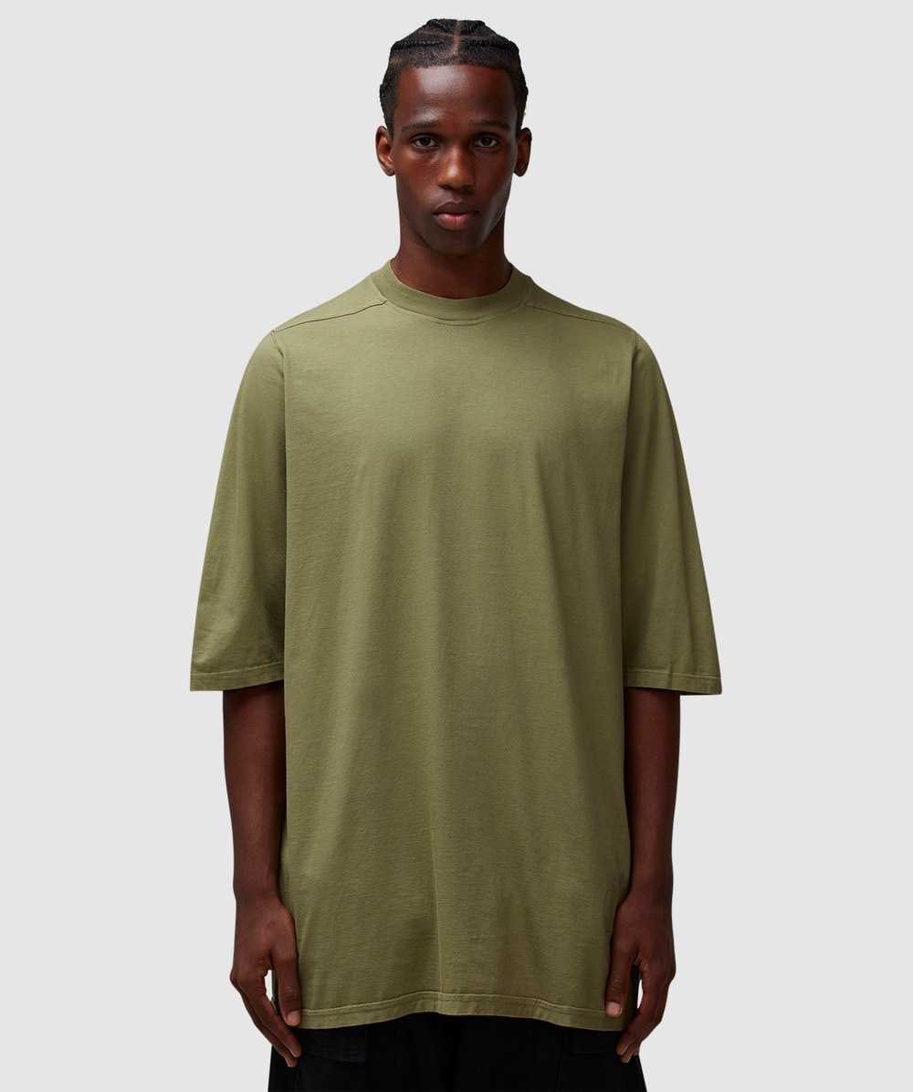 Rick Owens Jumbo T-shirt In Sage