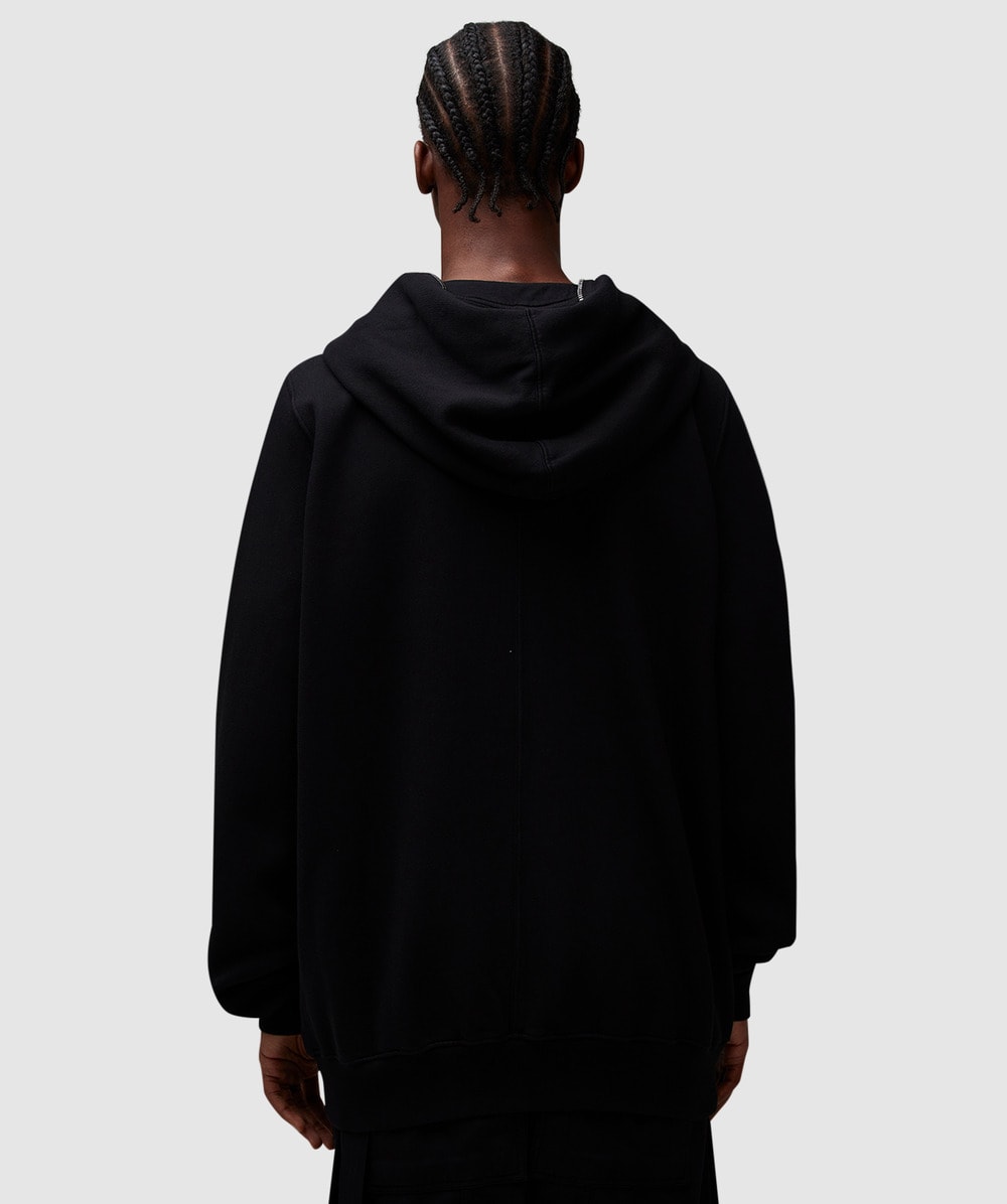 Rick Owens Jumbo gimp hoodie | BLACK | SEVENSTORE