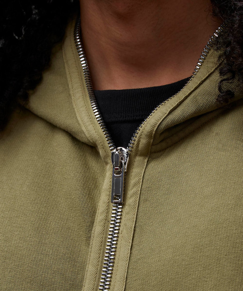 Rick Owens Jumbo gimp hoodie | SAGE | SEVENSTORE