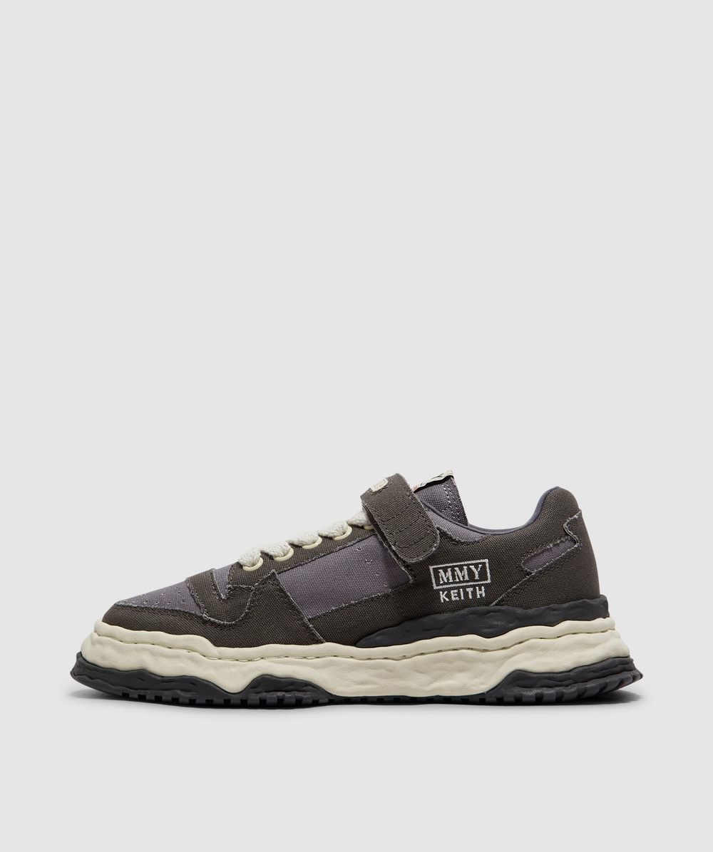 Miharayasuhiro Maison Mihara Yasuhiro Keith Og Sole Canvas Trainer In Black