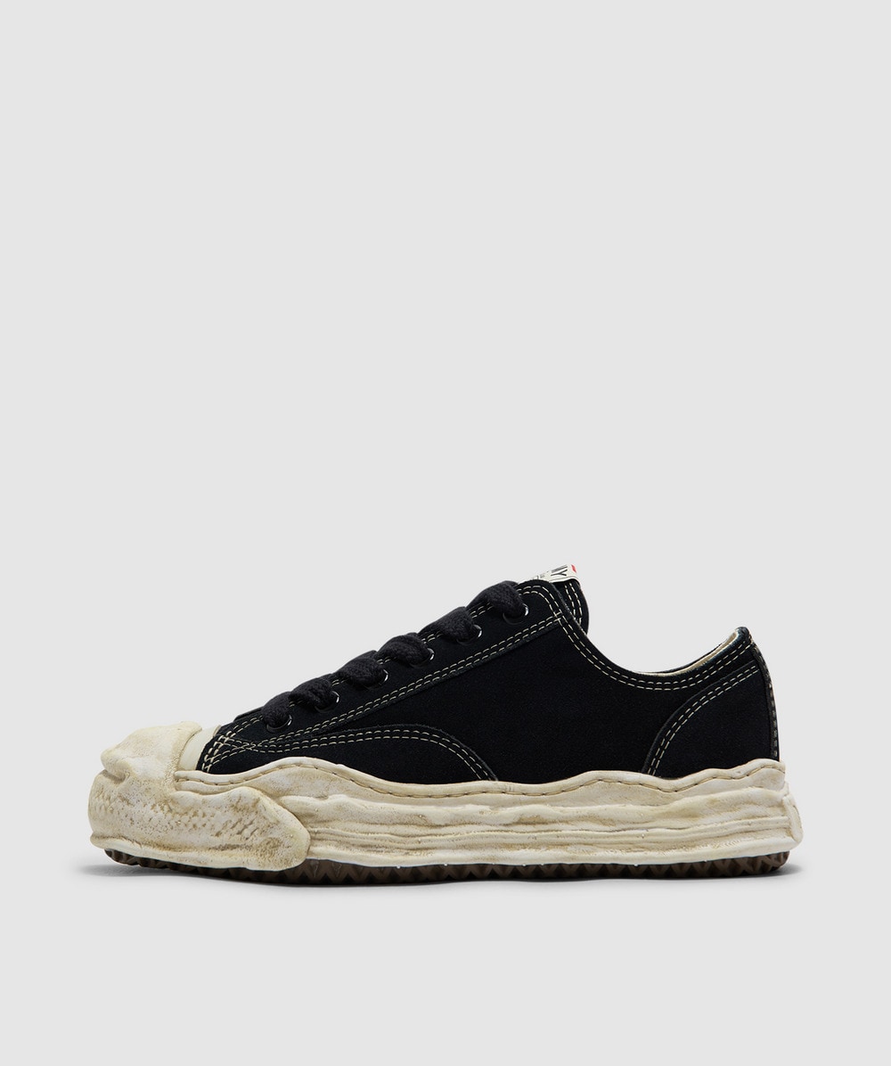 Maison Mihara Yasuhiro Hank Og Sole Suede Sneaker (Black - 41) - Size 41, Unisex