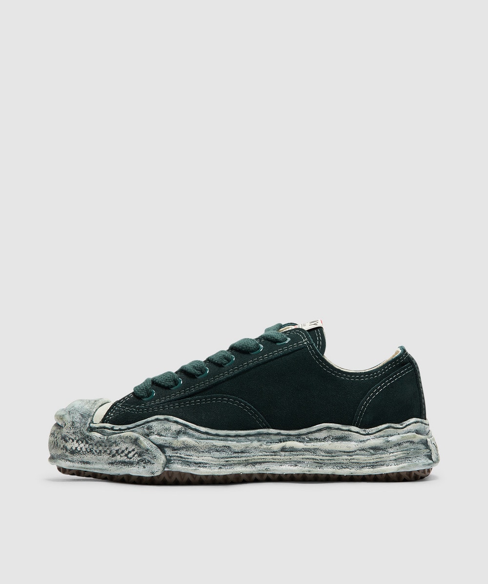 Miharayasuhiro Maison Mihara Yasuhiro Blakey Og Sole Suede Sneaker In Green