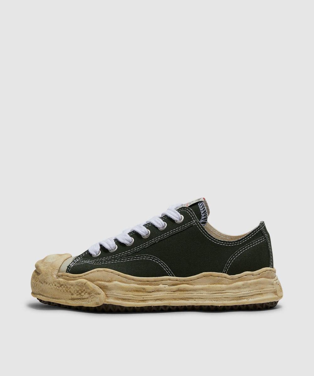 Miharayasuhiro Maison Mihara Yasuhiro Hank Low Og Canvas Trainer In Grey