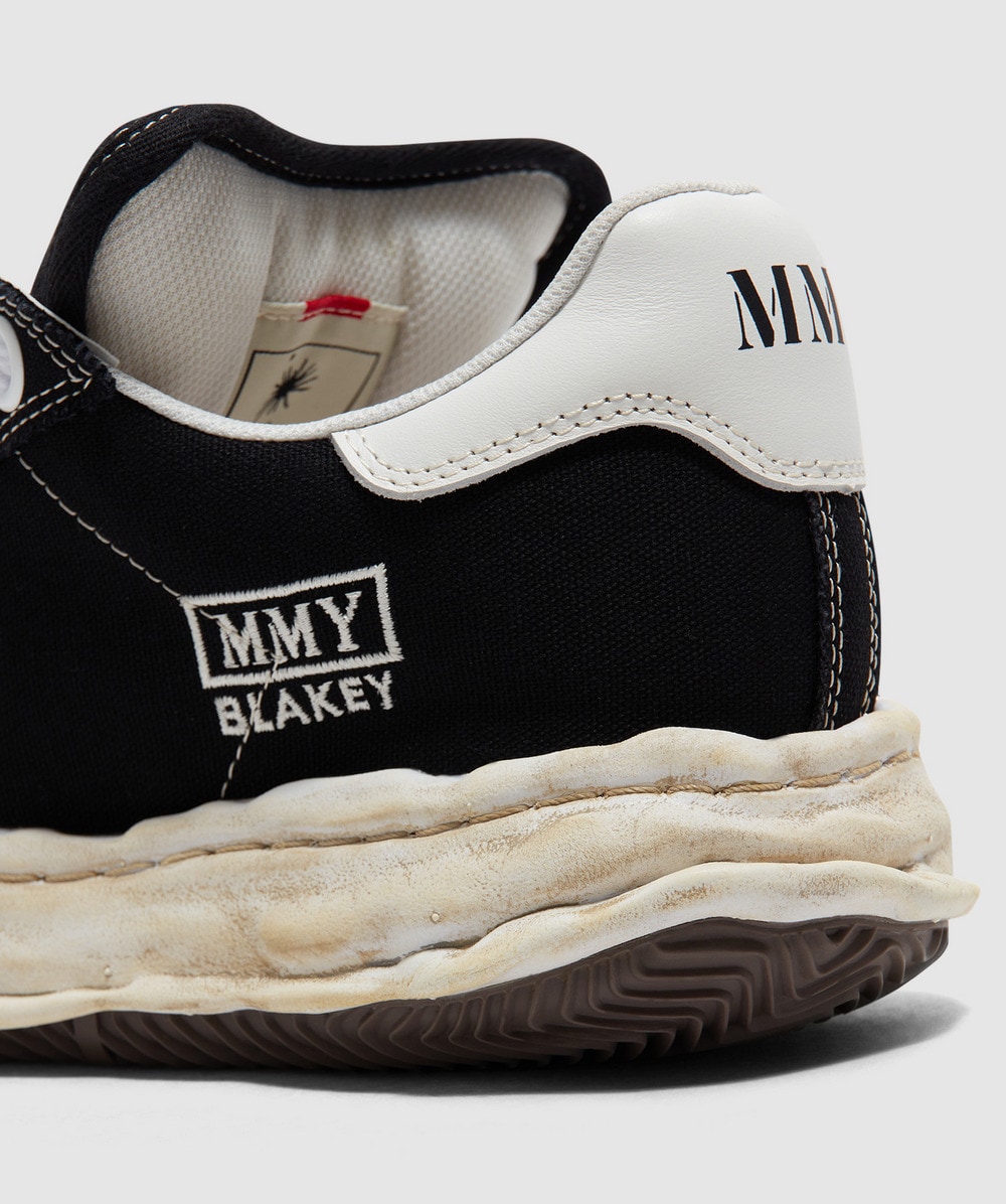 Maison Mihara Yasuhiro Blakey og sole puffer canvas sneaker