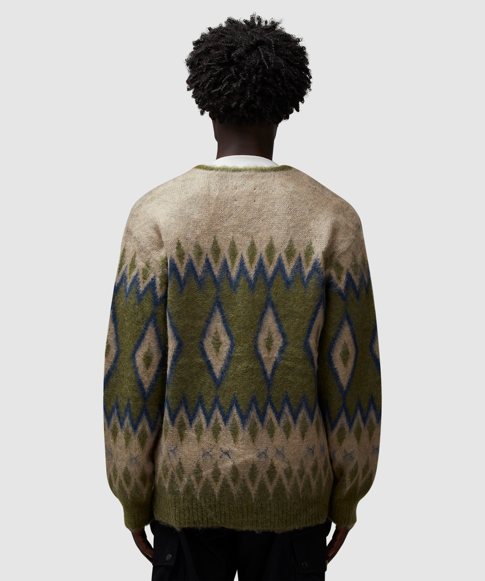 Needles Mohair cardigan | OLIVE | SEVENSTORE