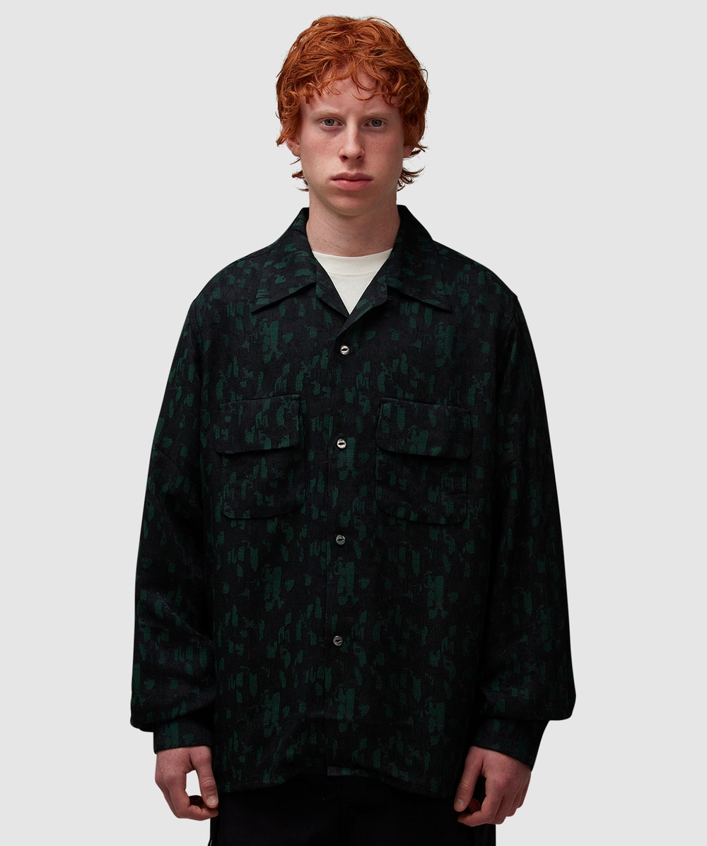 Needles Classic Shirt In Green