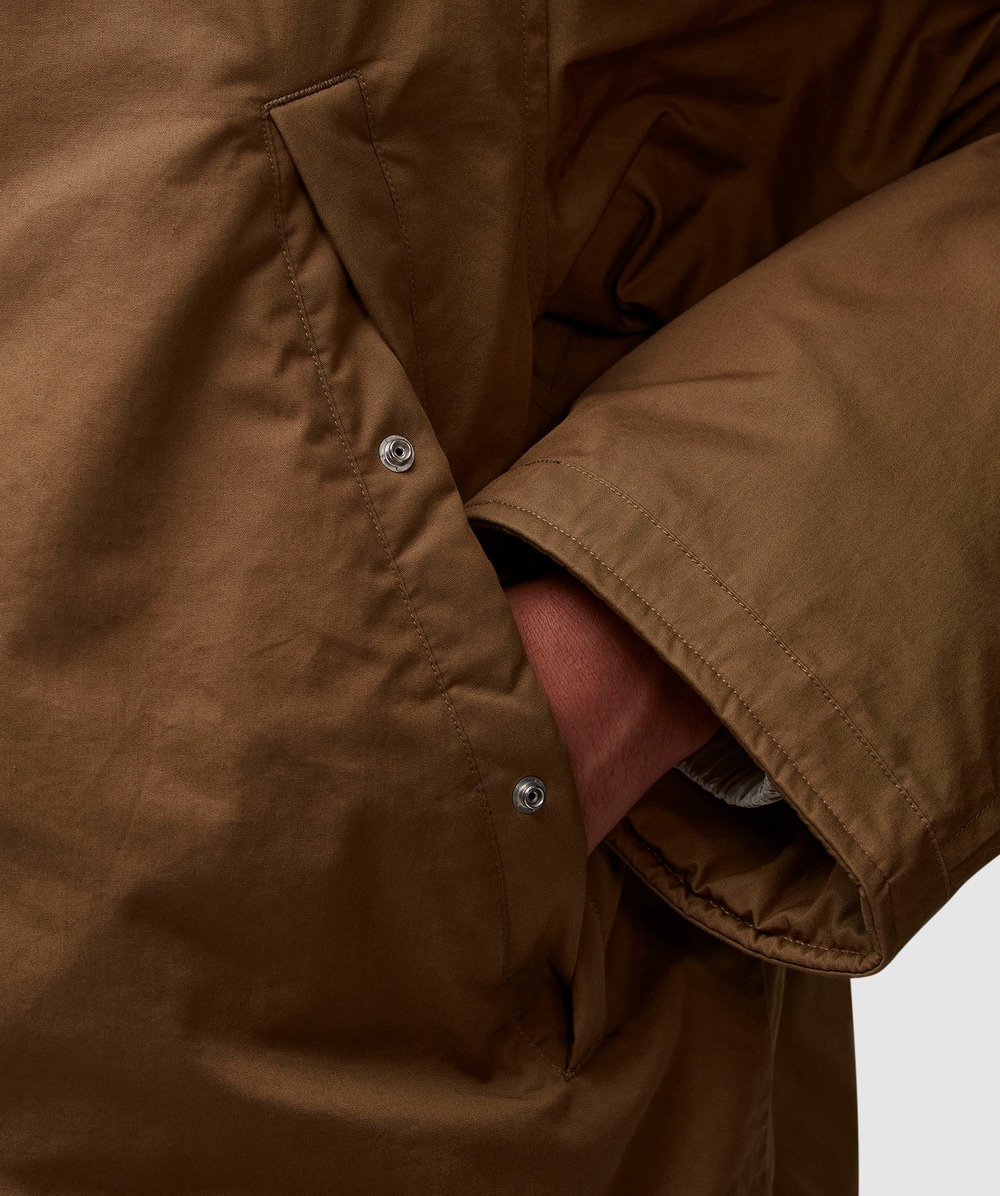 Nanamica Upper deck insulation jacket | LIGHT BROWN | SEVENSTORE Nanamica Upper deck insulation jacket | LIGHT BROWN | SEVENSTORE