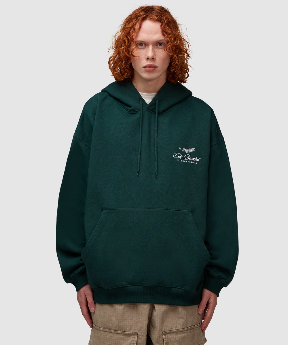 Cole Buxton International Hoodie (Forest Green - L) - Size L, Male