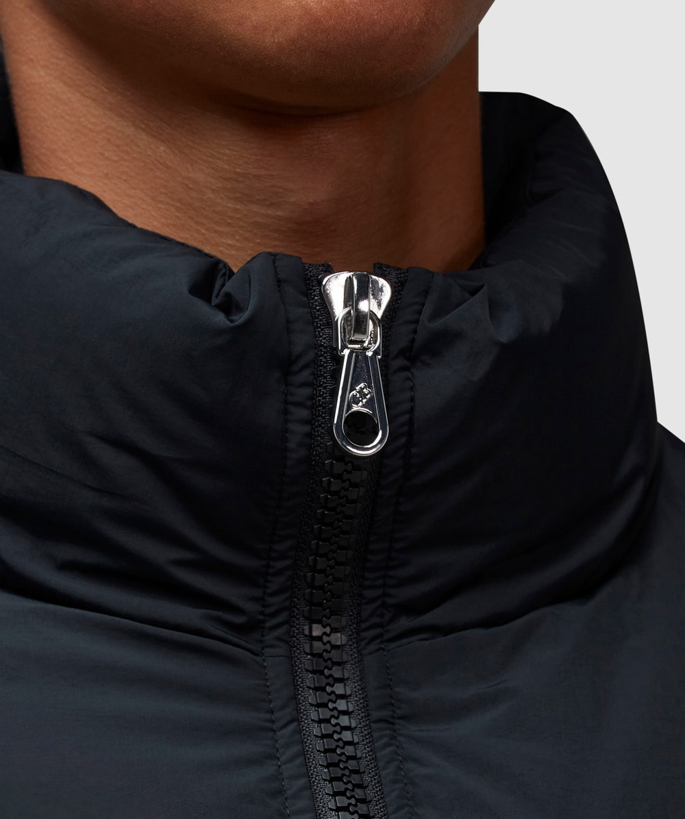 Cole Buxton Cropped logo puffer jacket | BLACK | SEVENSTORE