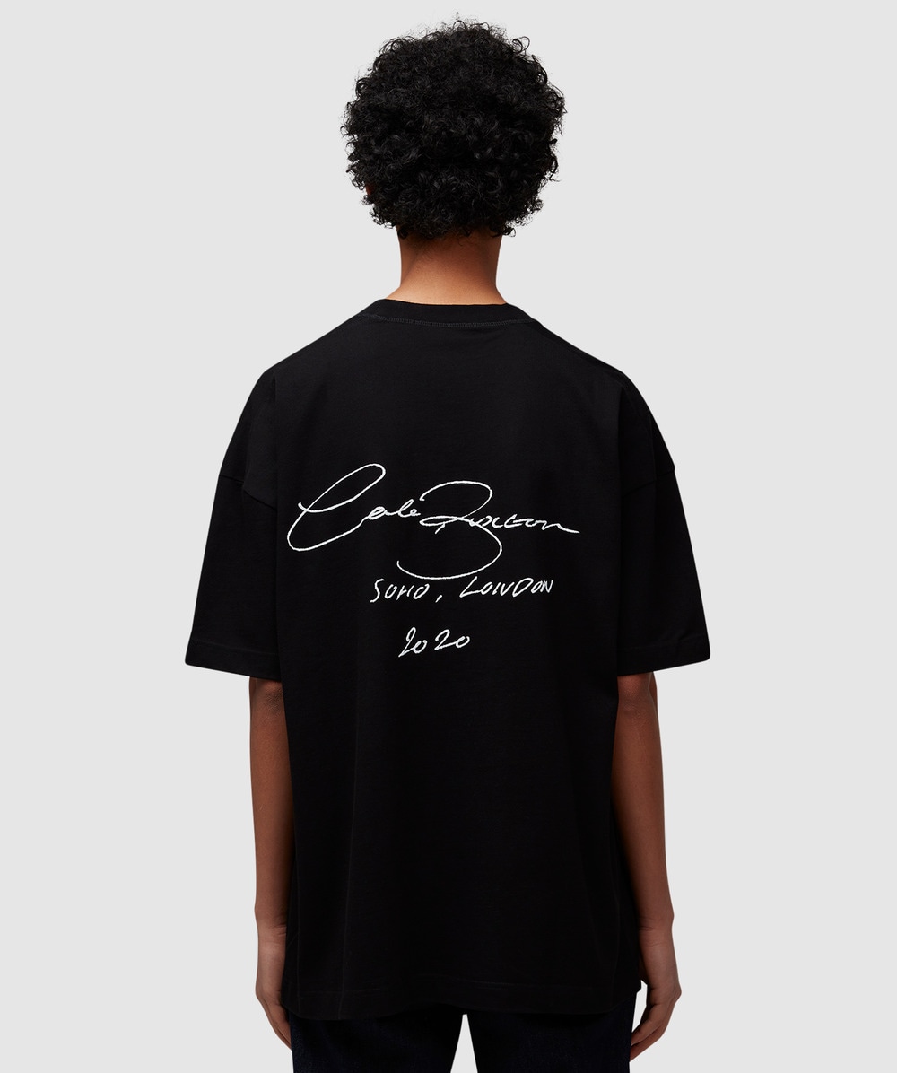 Cole Buxton Signature T-Shirt (Black - M) - Size M, Unisex