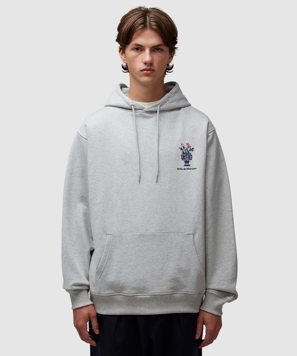 Drôle de Monsieur Le Vase Hoodie (Grey - Xl) - Size XL, Male