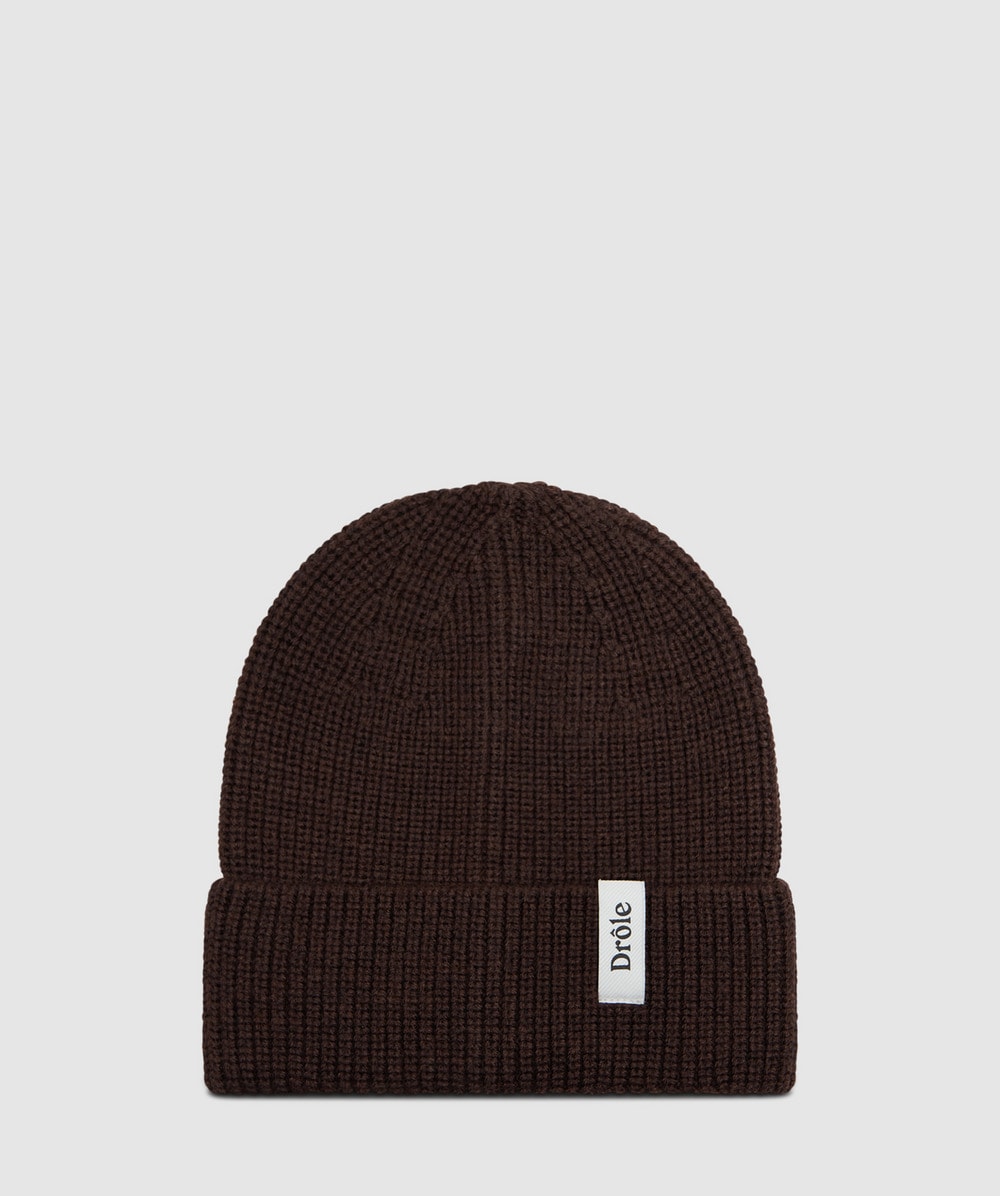 Drôle De Monsieur Beanie In Brown