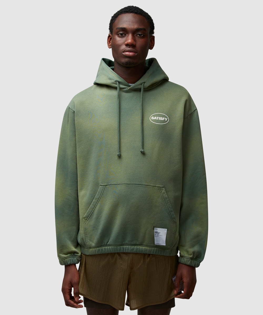 Satisfy Running Softcell™ Hoodie (Green - L) - Size L, Male
