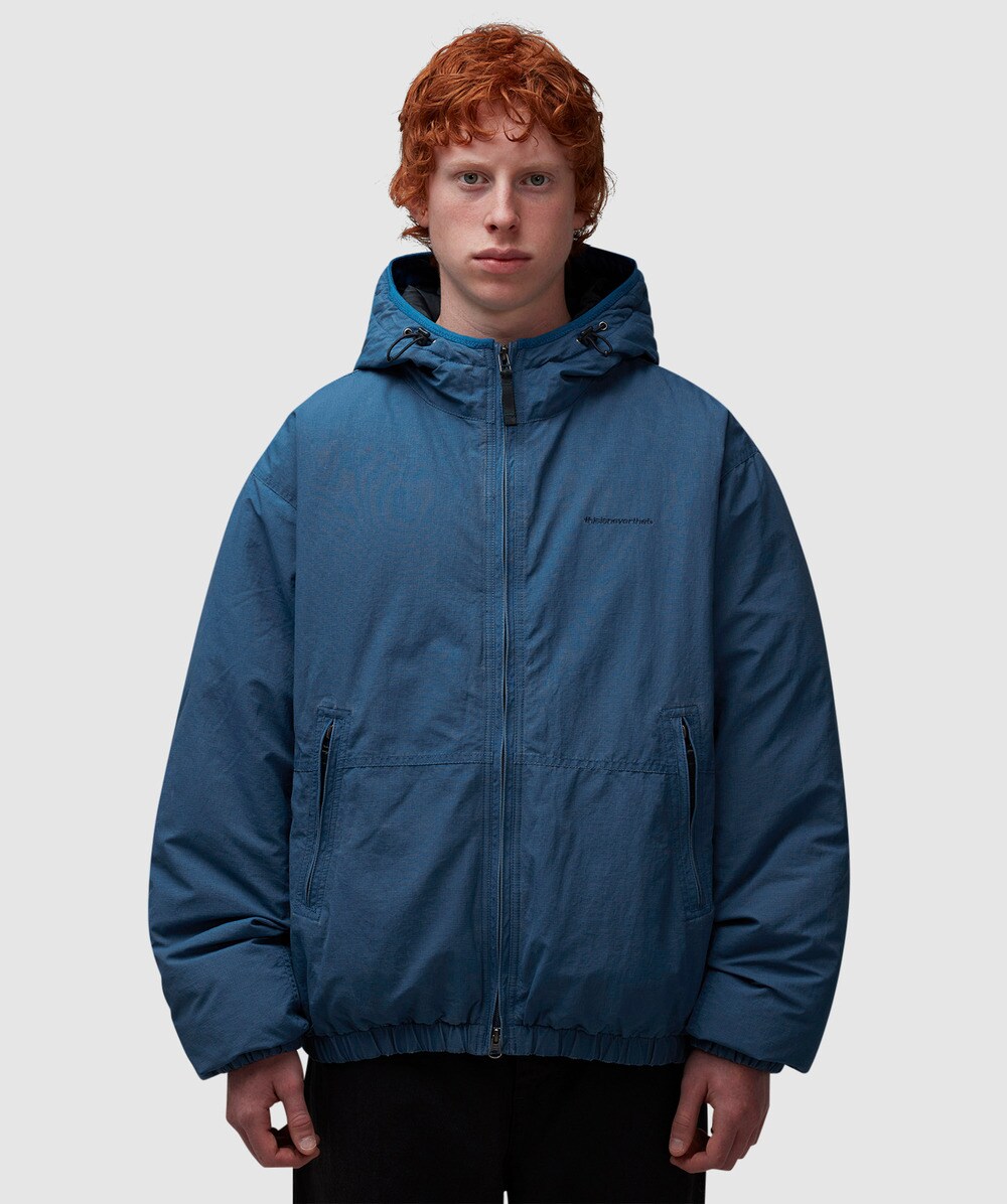 Washed padded jacket discount