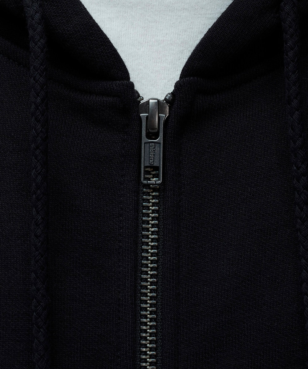 【THISISNEVERTHAT】Zip Sweat Vest Black thisisneverthat | Zip Sweat Vest 'Black' – Hatchet Outdoor