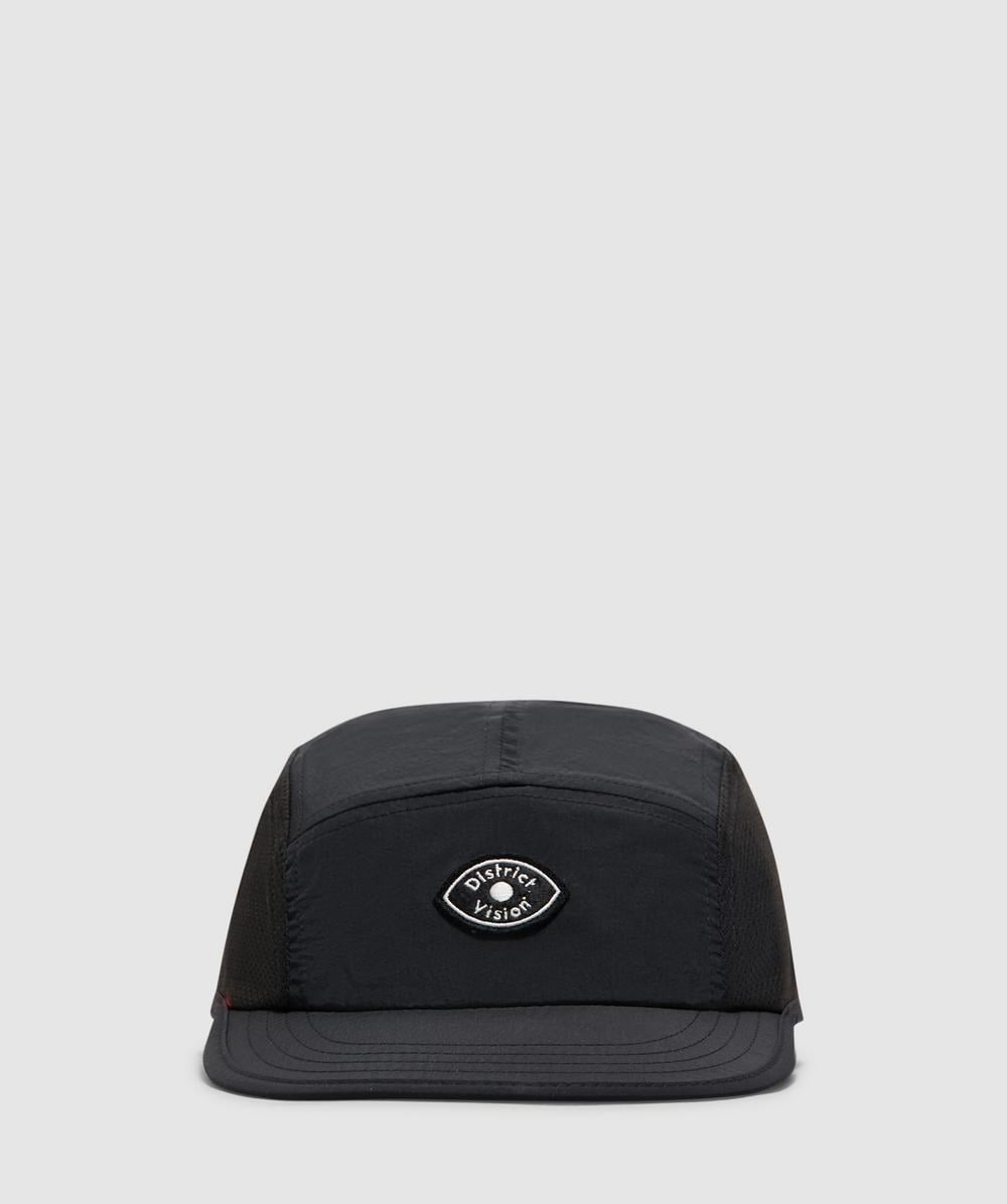 District Vision Performance Panelled Mesh Hat (Black - One Size) - Size ONE SIZE, Unisex