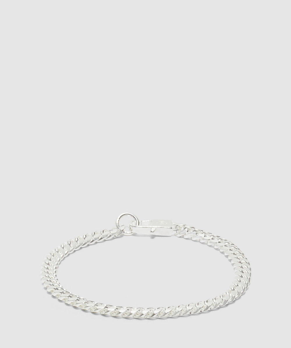 Hatton Labs Miami Cuban Bracelet In Sterling Silver
