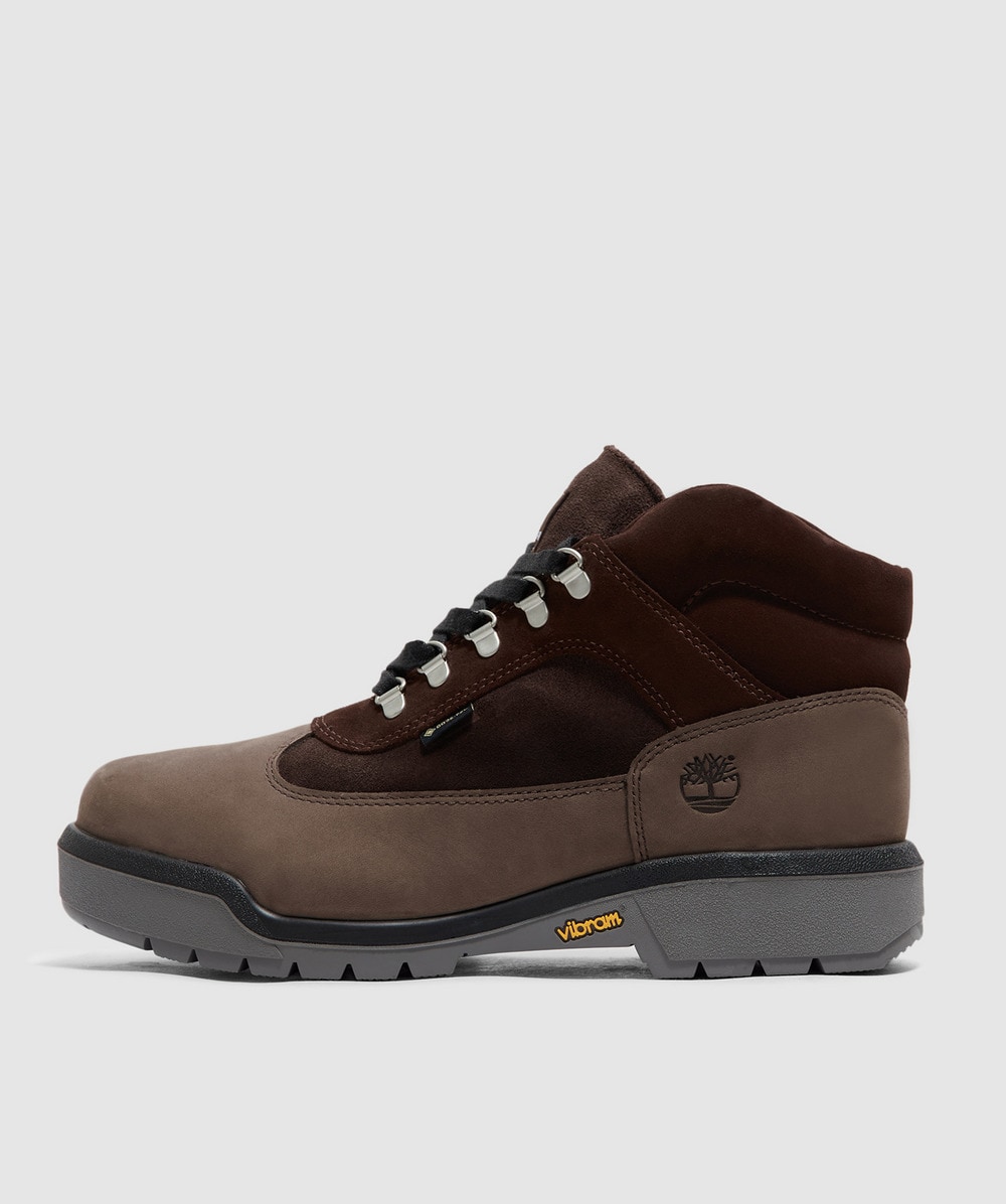 Timberland Mid Lace Waterproof Boot (Dark Brown Nubuck - 8) - Size 8 - Men's, Unisex
