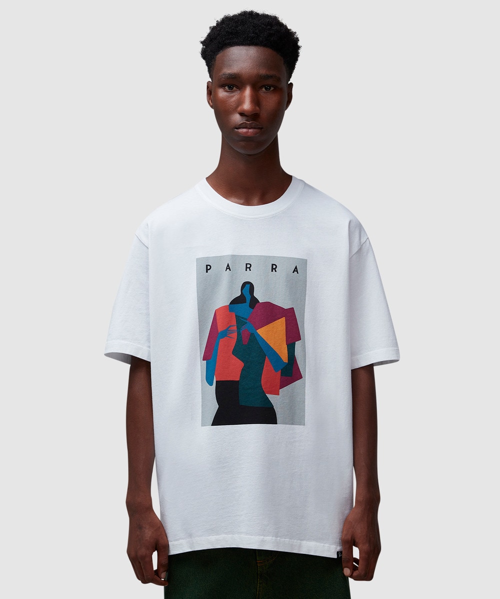 Parra Horses T-Shirt (White - Xl) - Size XL, Unisex