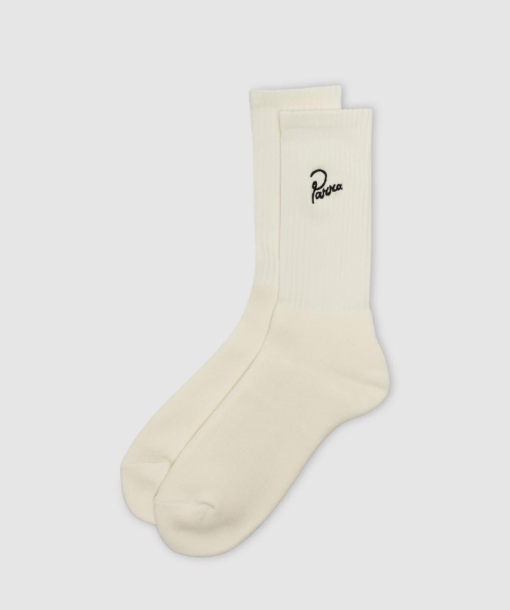 Parra Signature Socks In White