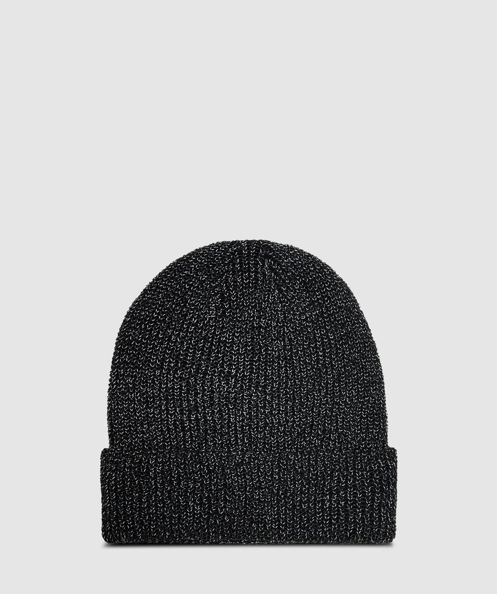 帽子 stussy CUFF BEANIE REFLECTIVE Stussy Cuff Beanie Reflective - Black I Momentum - Momentum