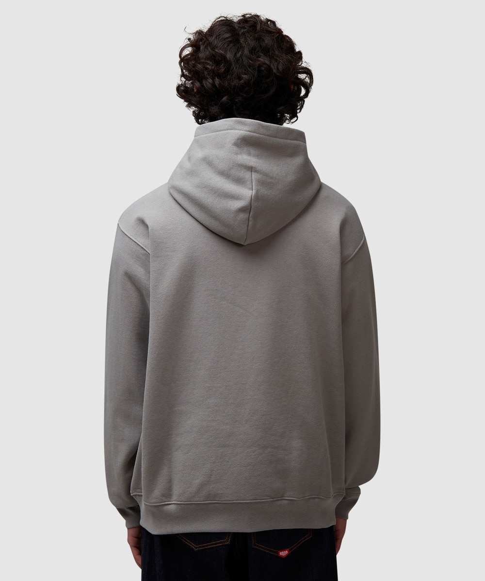 Dime Classic small logo hoodie | CHARCOAL | SEVENSTORE